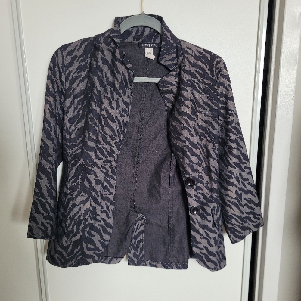 Zebra Print Women's Jacket
